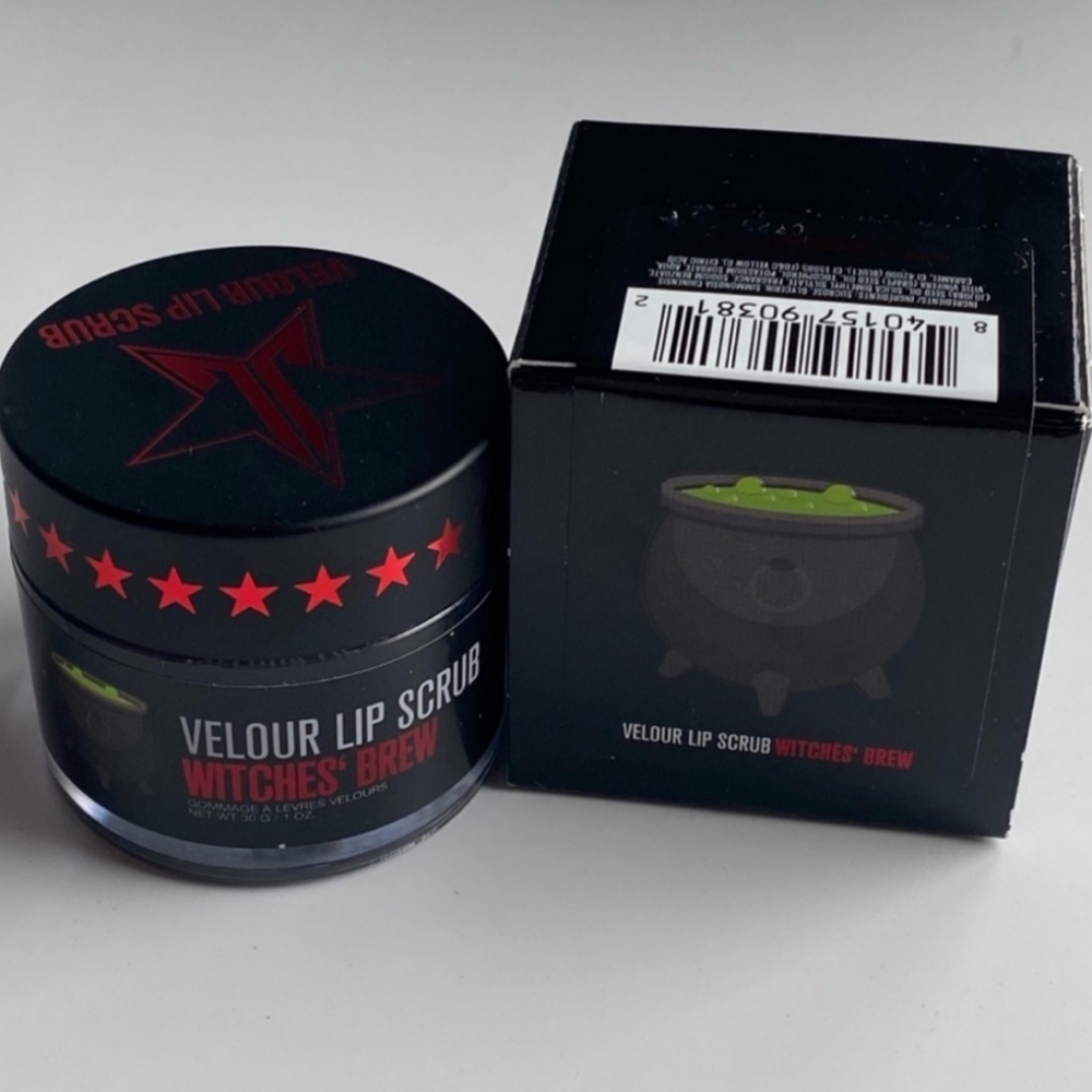 NIB🔥Exclusive "Witches Brew" Lip Scrub by Jeffree Star⭐ 100% Vegan & Edible 😍
